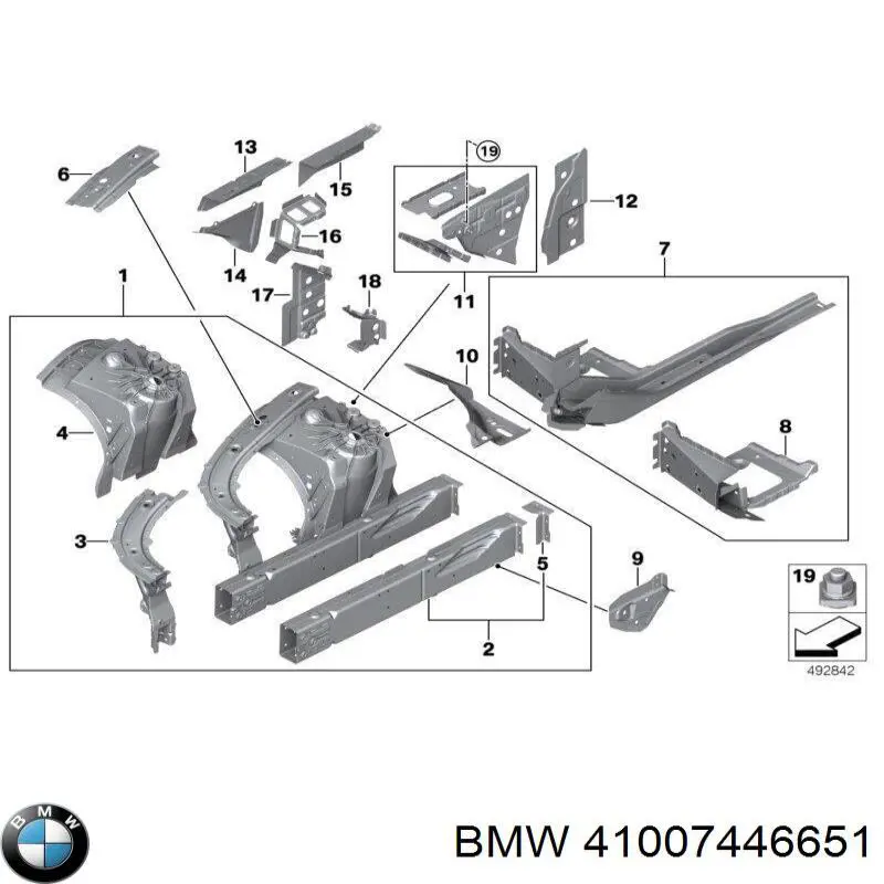 41007446651 BMW 