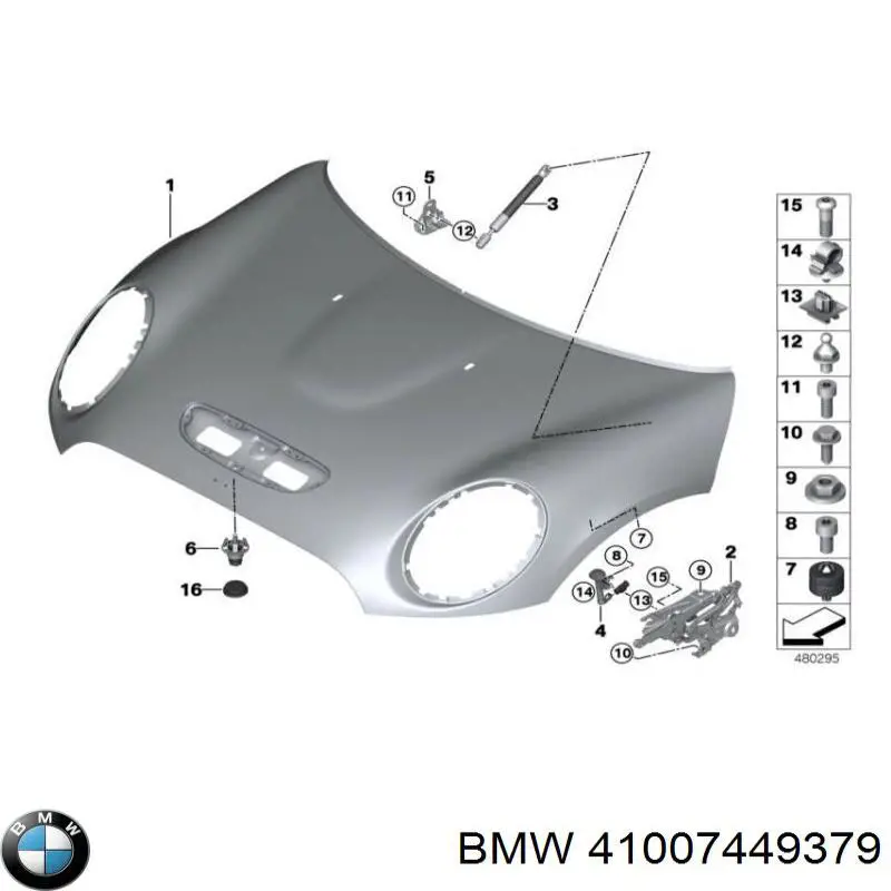 41007449379 BMW 