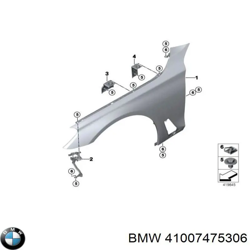 41007475306 BMW 