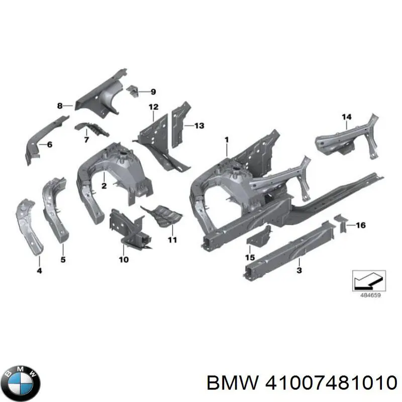 41007481010 BMW 