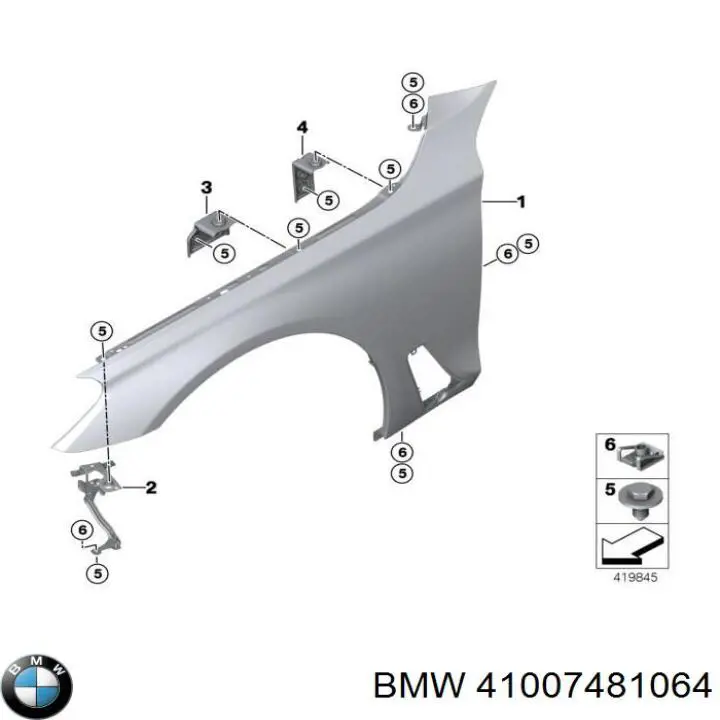 41007481064 BMW 