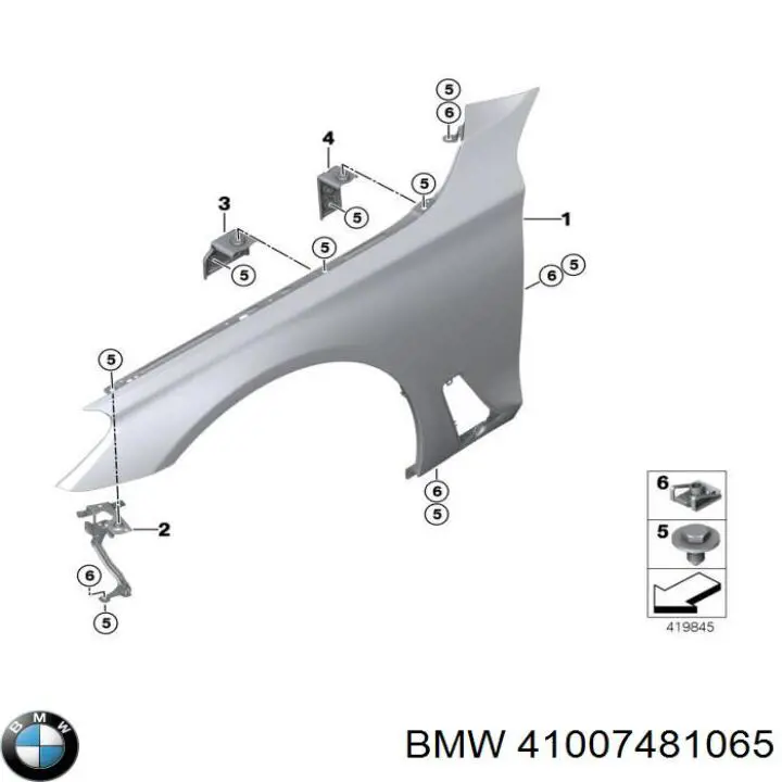 41007481065 BMW 