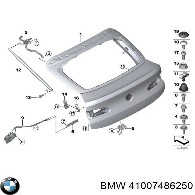 41007486250 BMW 