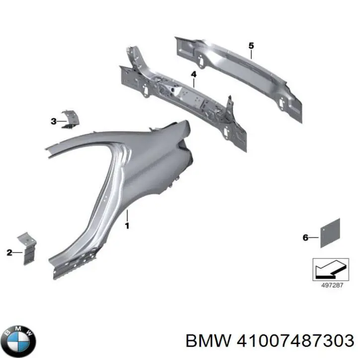  41007487303 BMW