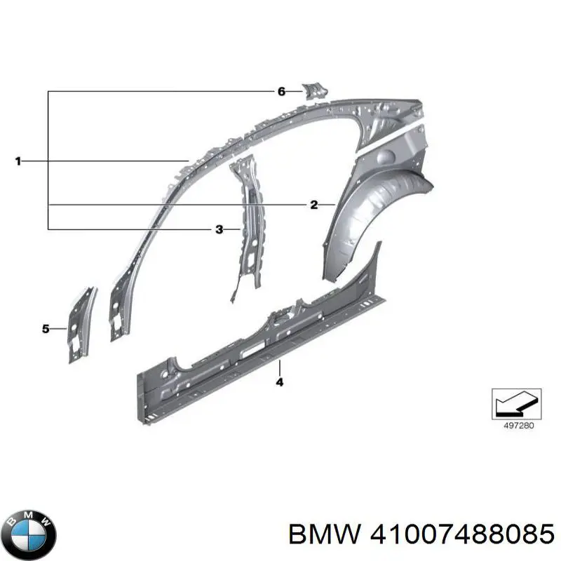 41007488085 BMW 