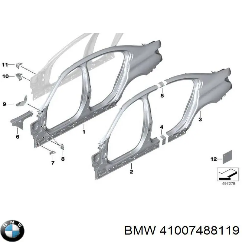 41007488119 BMW 