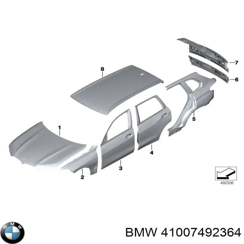 41007492364 BMW 