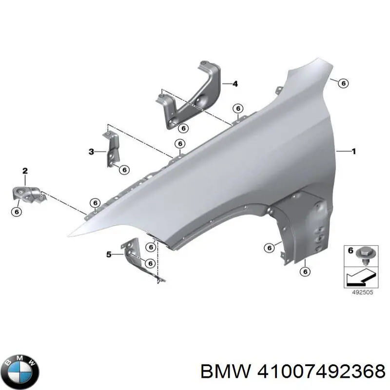 41007492368 BMW 