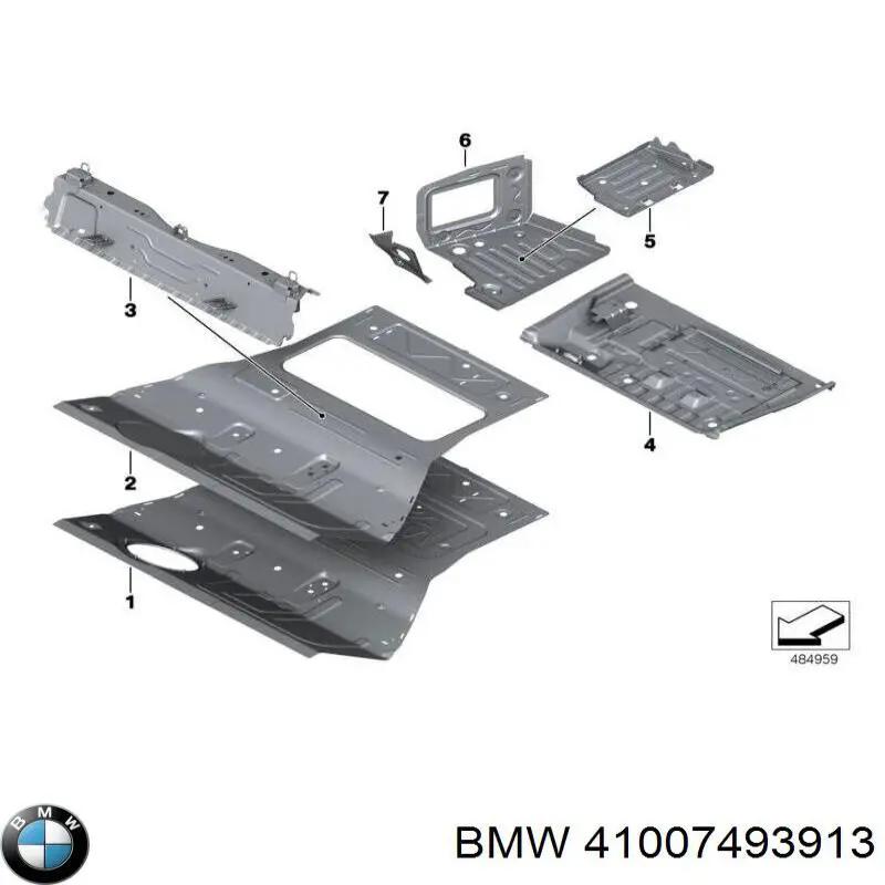 41007493913 BMW 