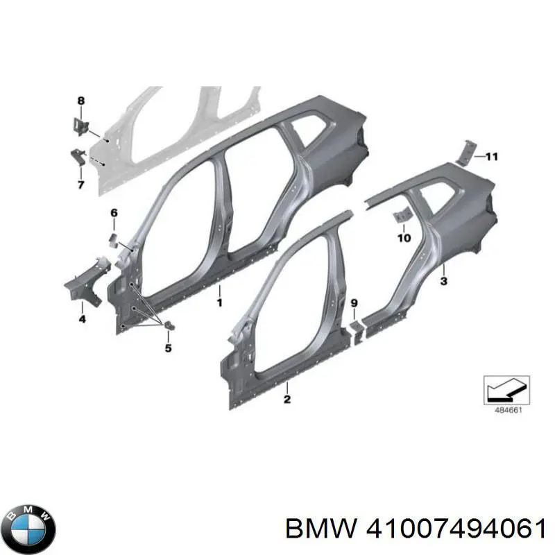  41007494061 BMW