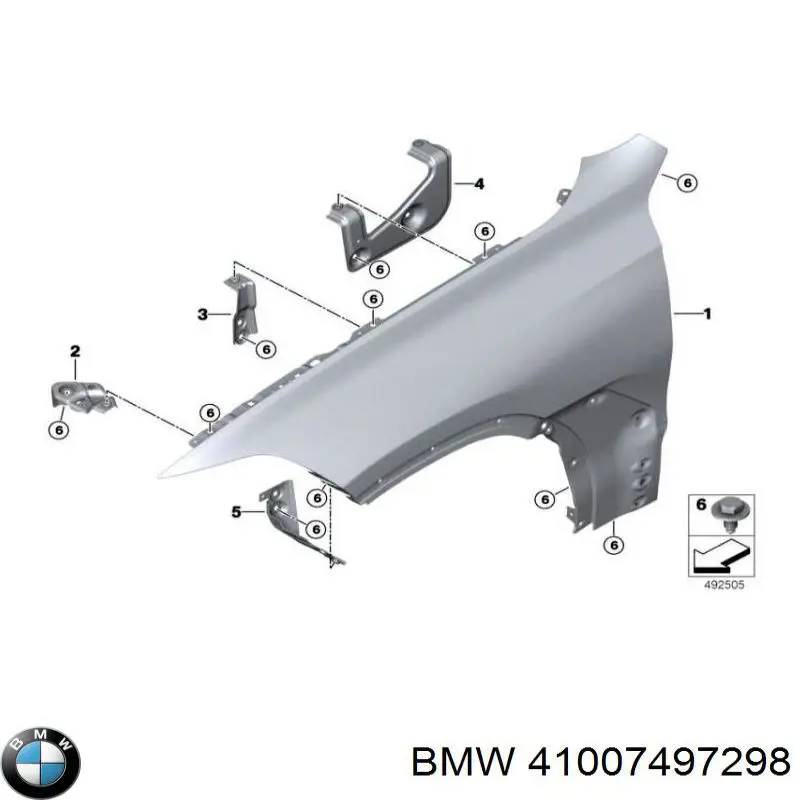 41007497298 BMW 