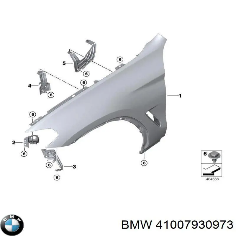  41007930973 BMW