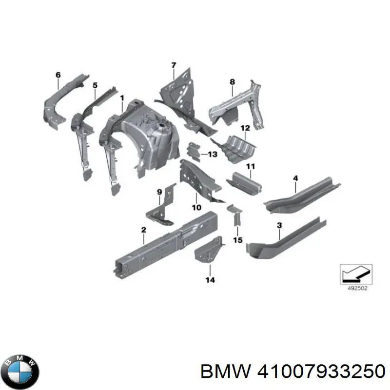 41007933250 BMW 