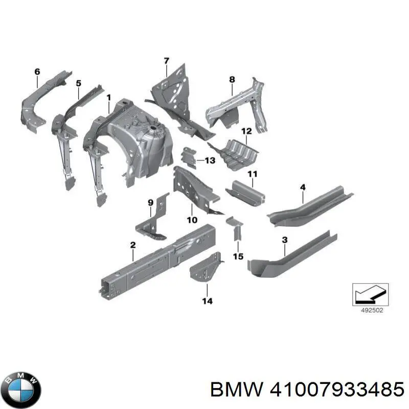 41007933485 BMW 