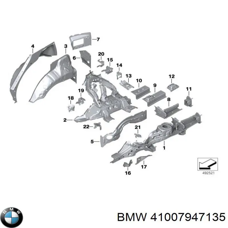 41007947135 BMW 