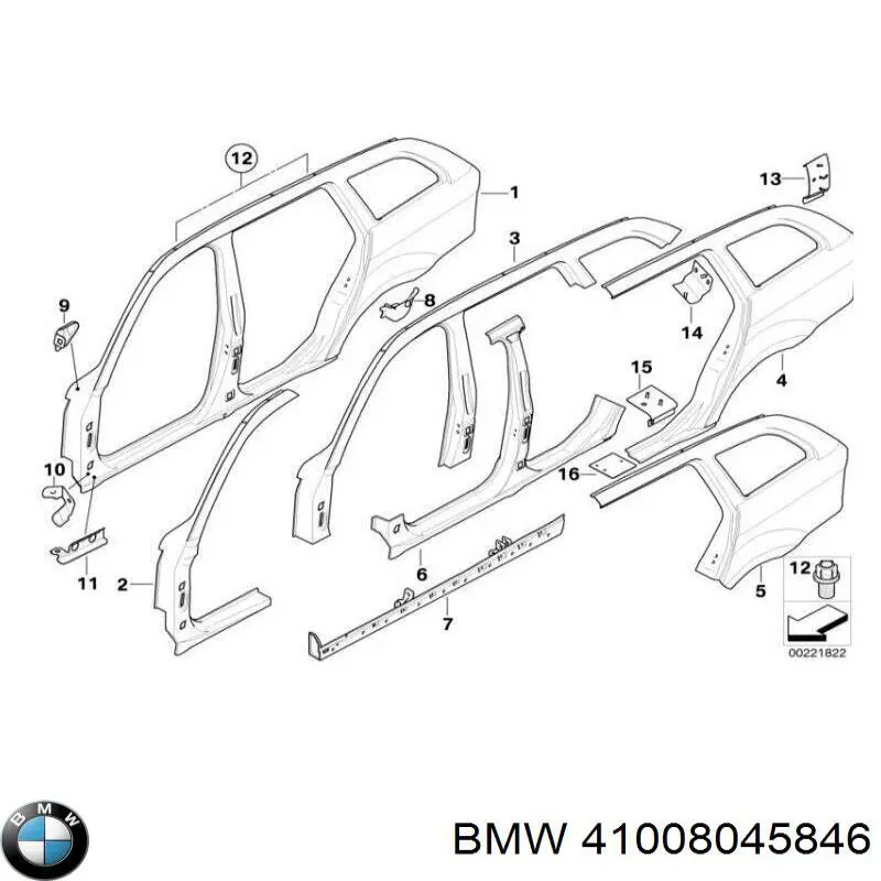  41008045846 BMW