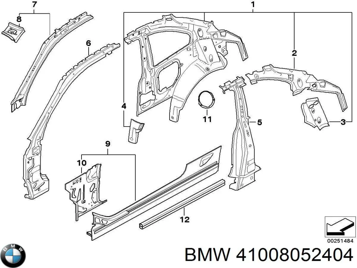 41008052404 BMW 