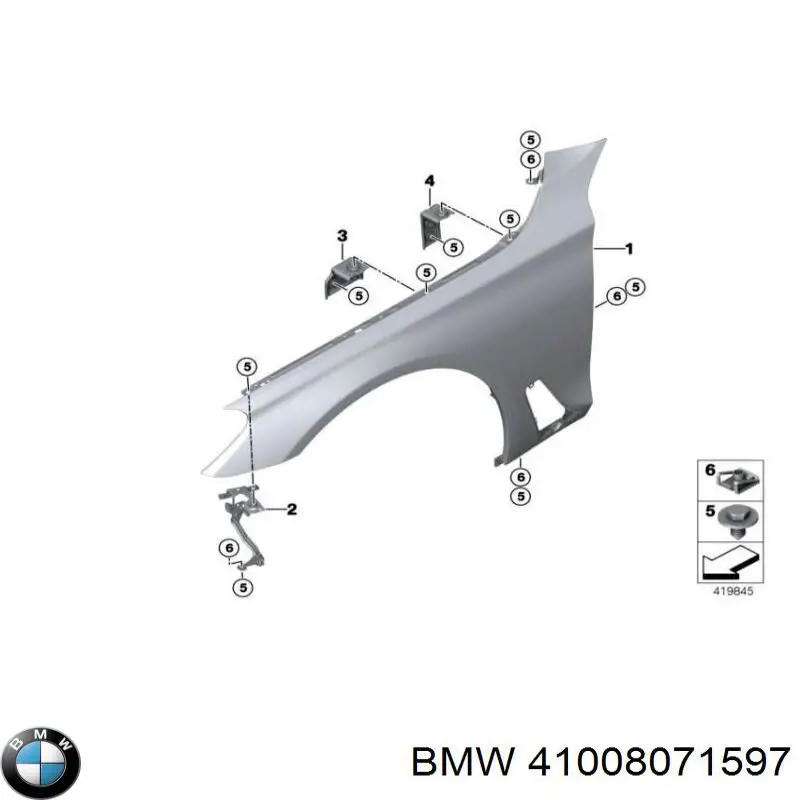 41008071597 BMW 