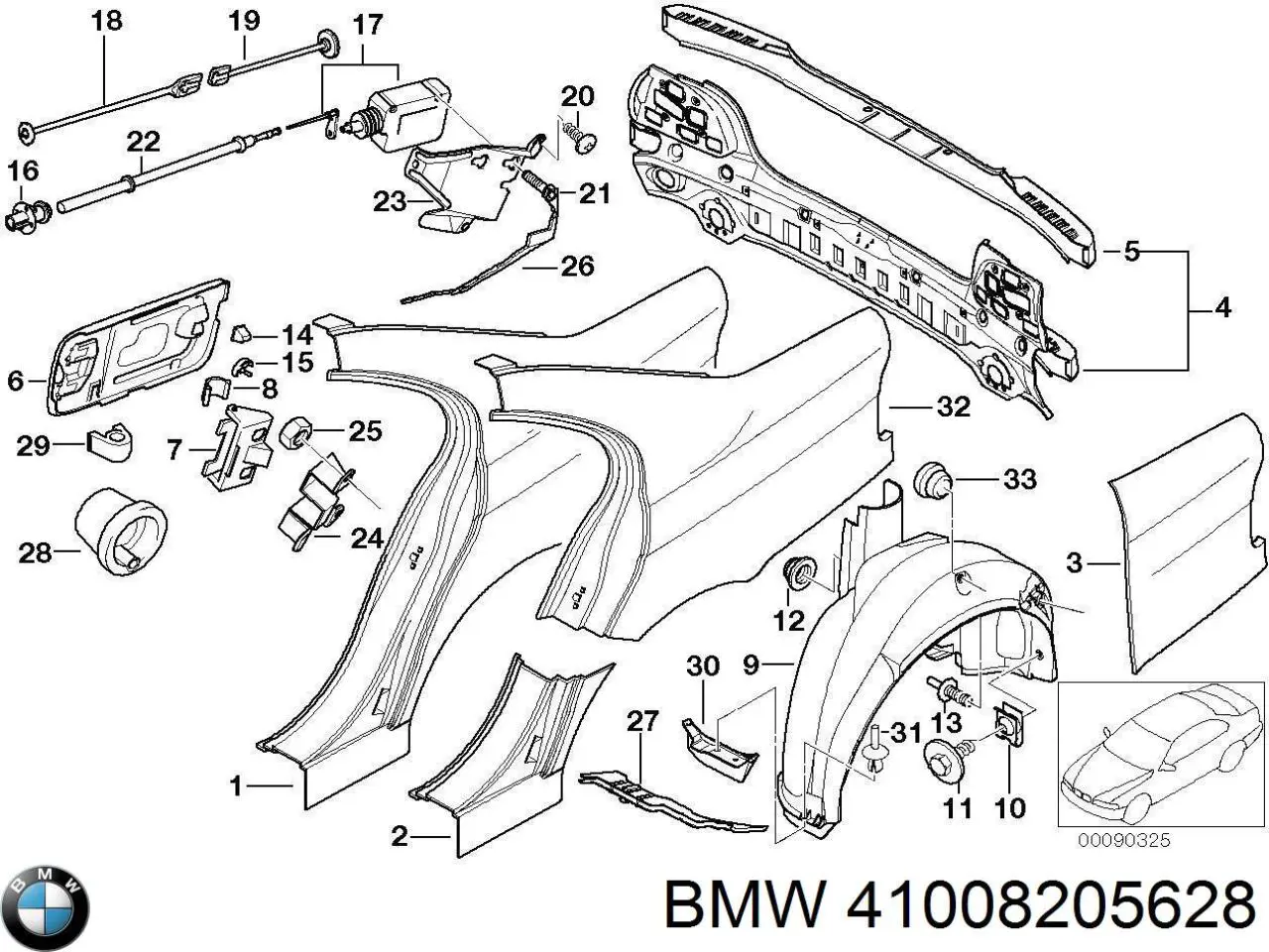  BMW 41008205628 цена, от 221.78 USD