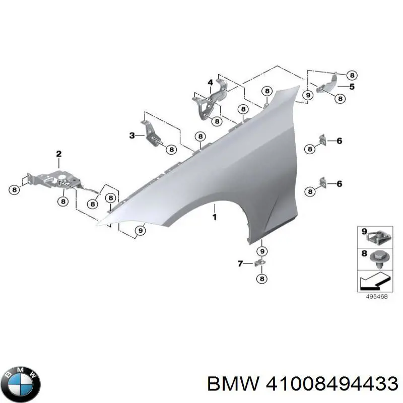  41008494433 BMW