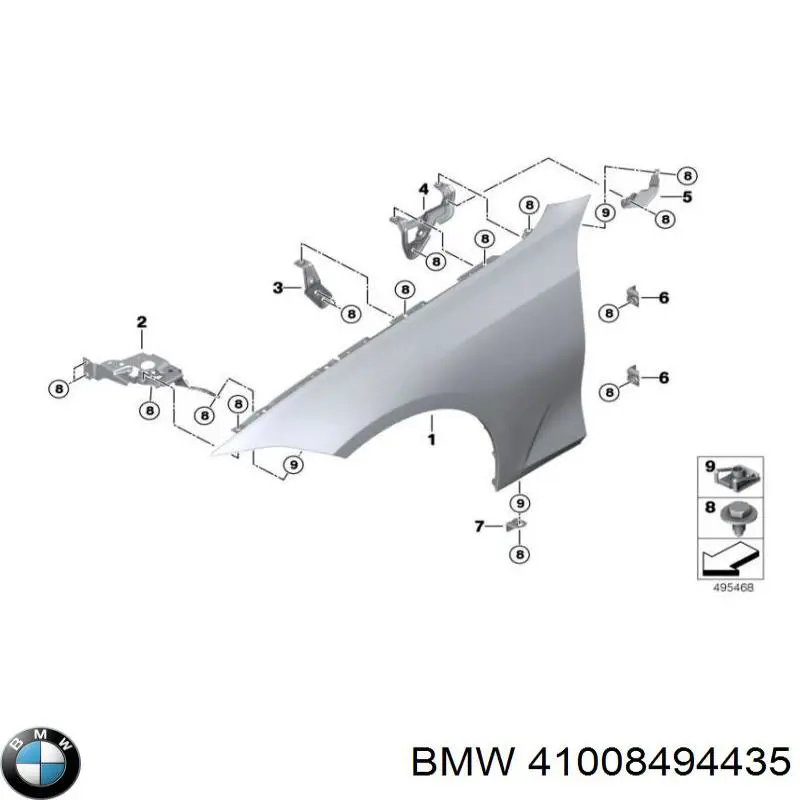  41008494435 BMW