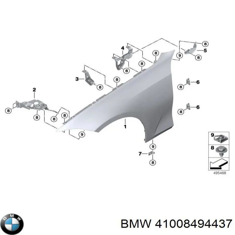  41008494437 BMW