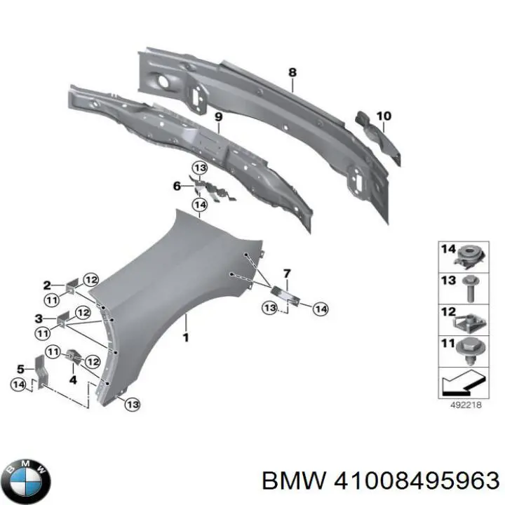 41008495963 BMW 