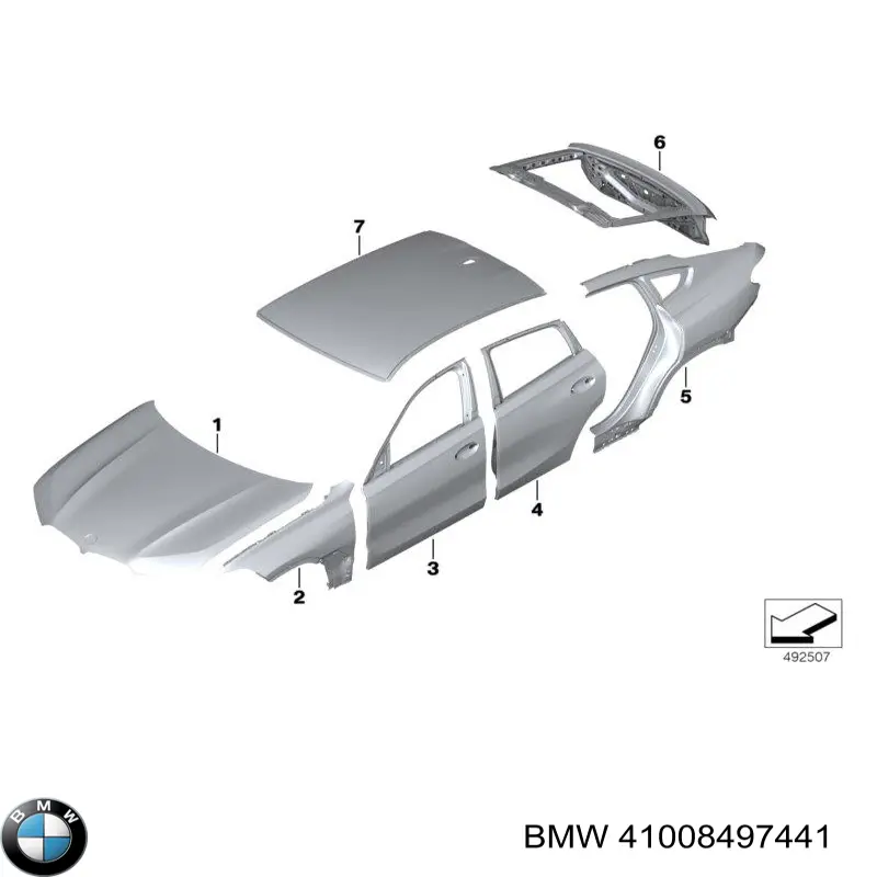  41008497441 BMW