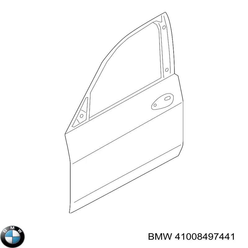Передняя левая дверь BMW 41008497441 цена, от 879.51 USD