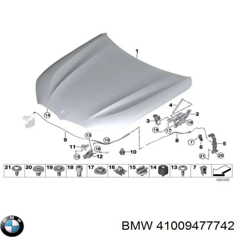 41009477742 BMW 