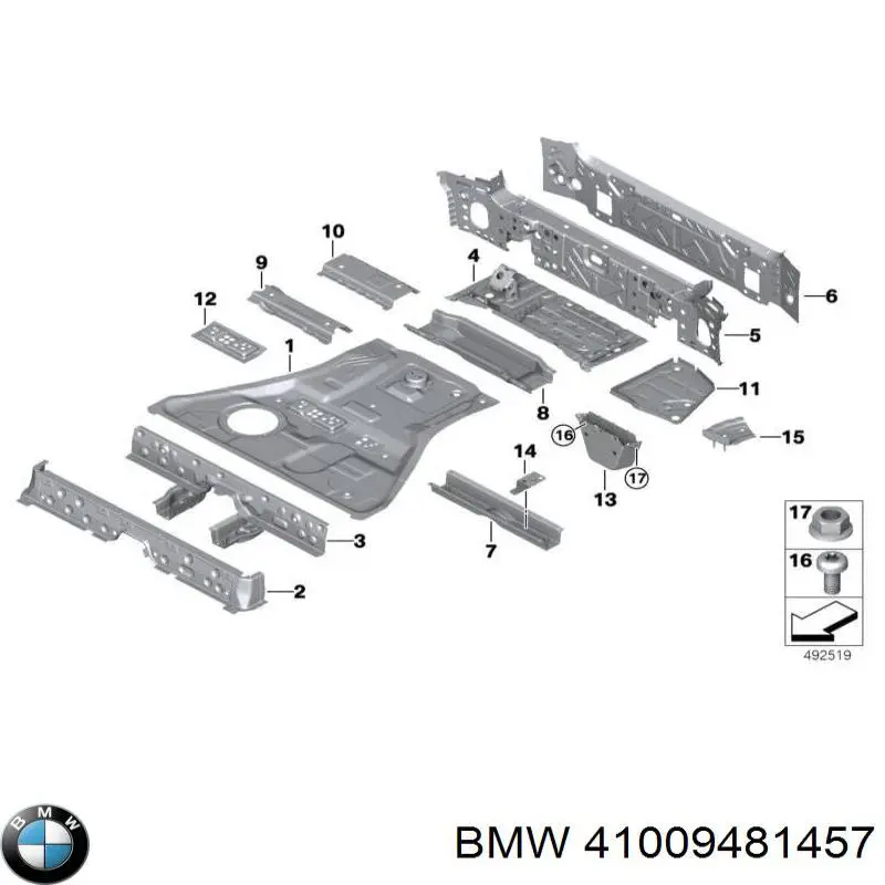 41009481457 BMW 