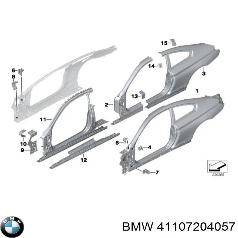  BMW 41107204057 цена, от 126.69 USD