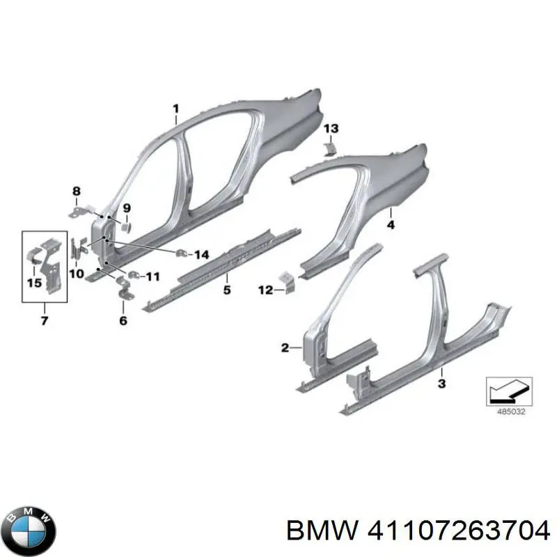  BMW 41107263704 цена, от 19.00 USD