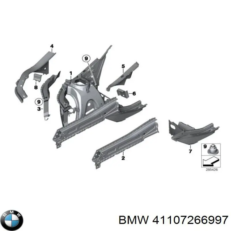 41107266997 BMW 