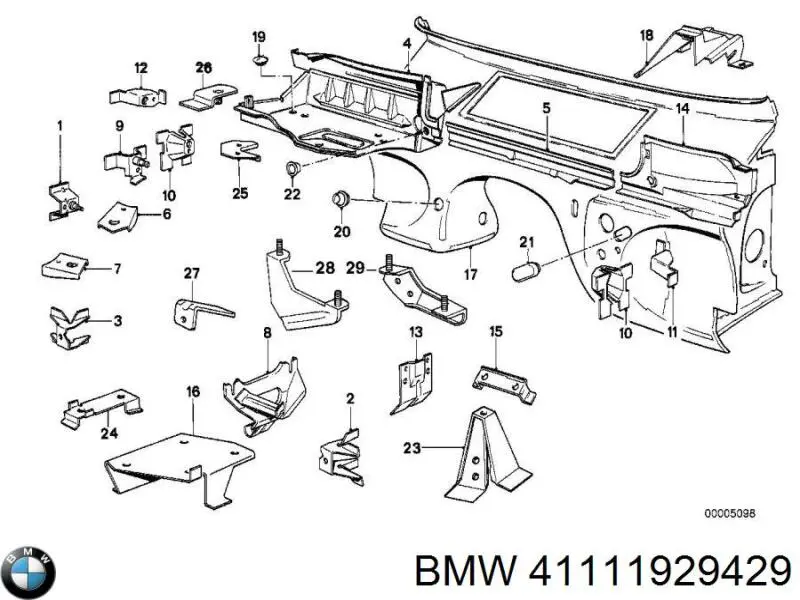  41111929429 BMW