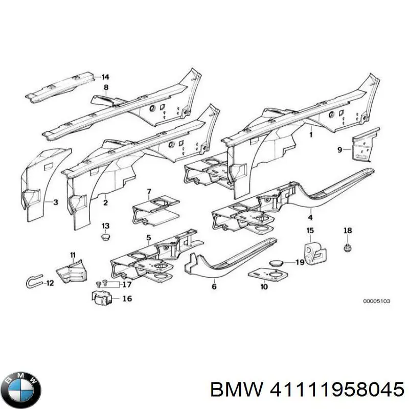  41111958045 BMW