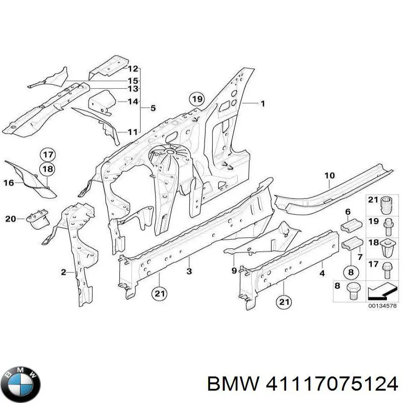 41117075124 BMW 