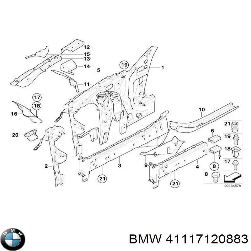 41117120883 BMW 