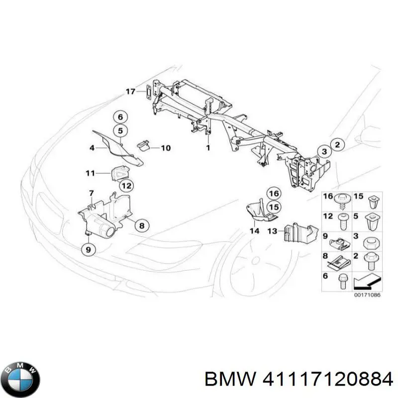 41117120884 BMW 