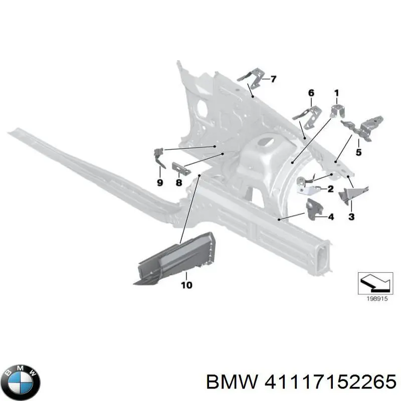 41117152265 BMW 