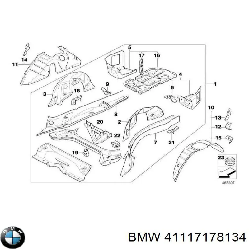 41117178134 BMW 