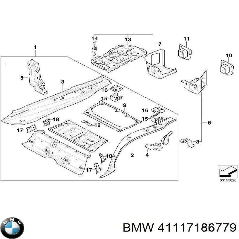 41117186779 BMW 