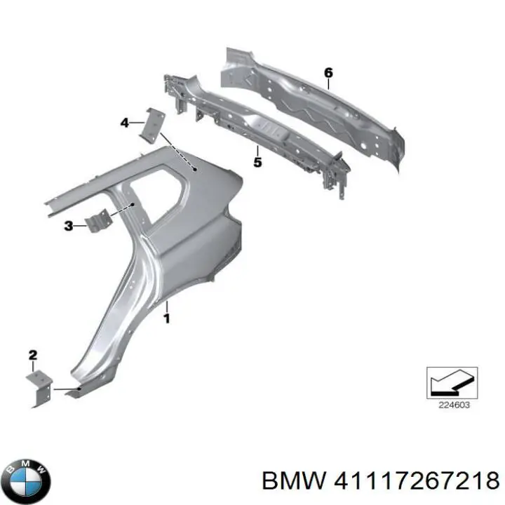 41117267218 BMW 