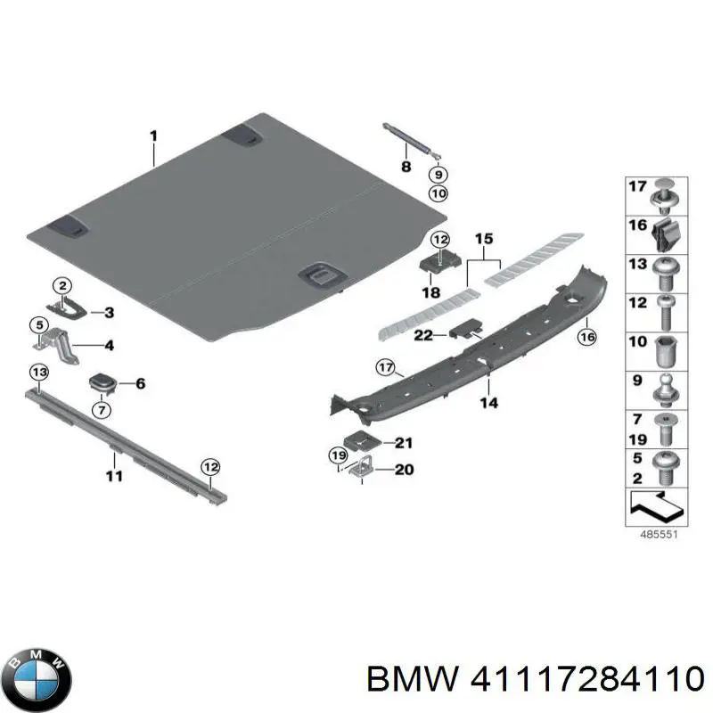  BMW 41117284110 цена, от 35.38 USD