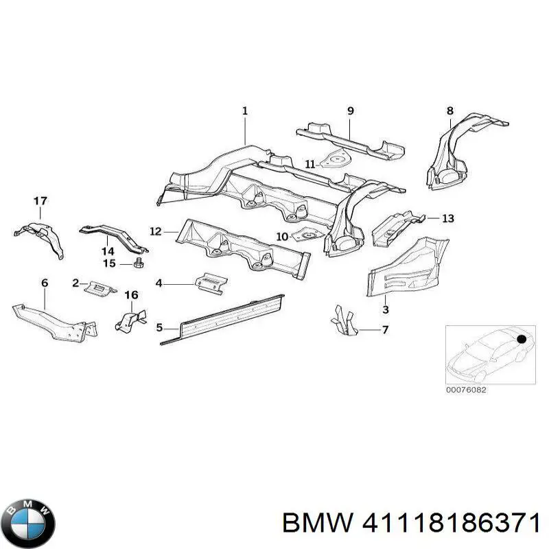  BMW 41118186371 цена, от 70.33 USD