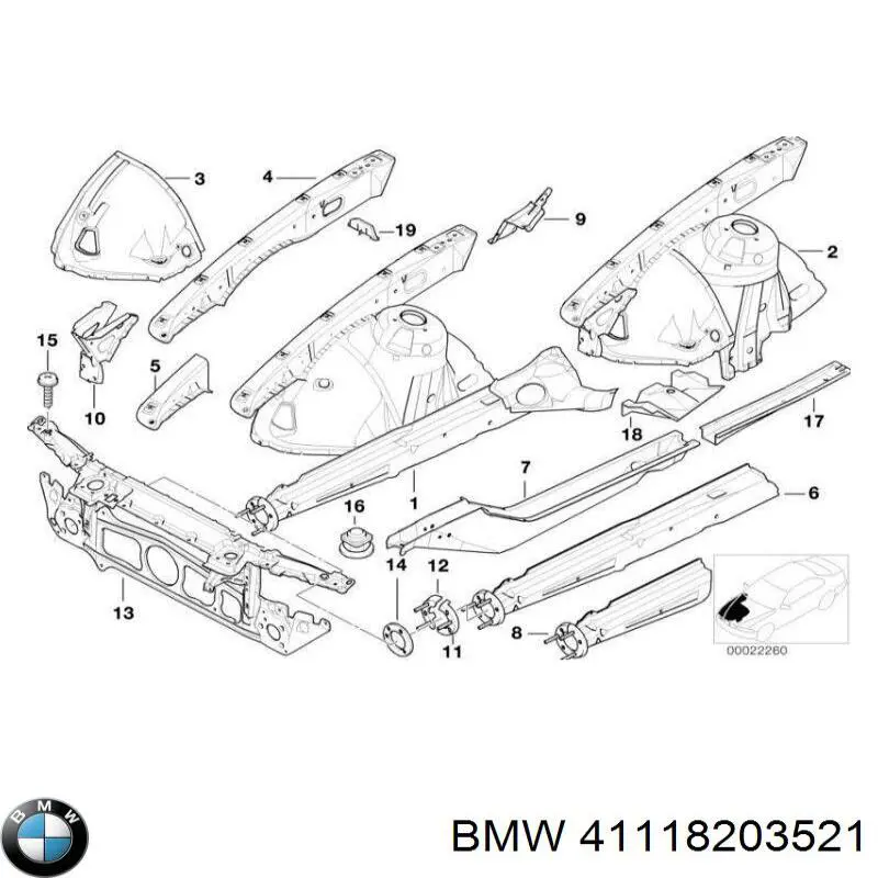  41118203521 BMW