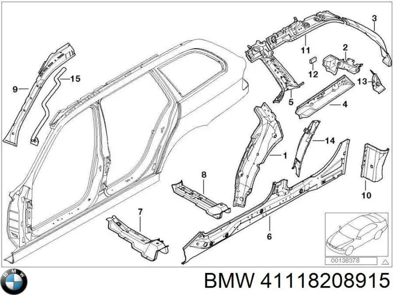  41118208915 BMW