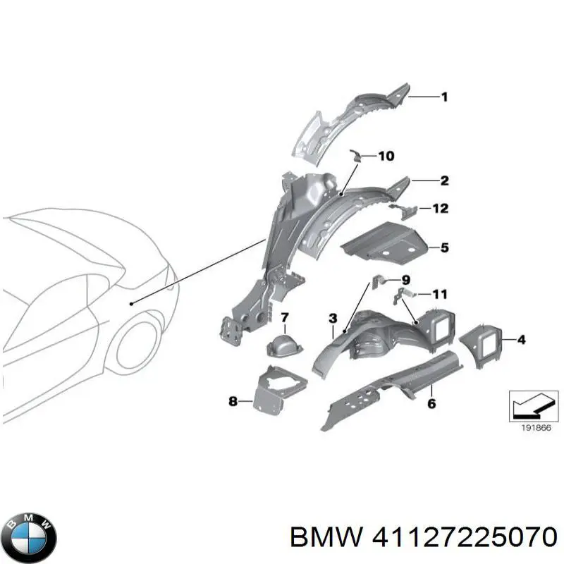 41127225070 BMW 