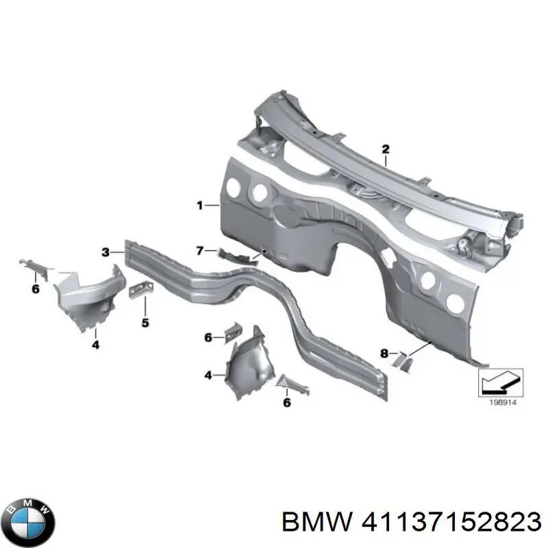 41137152823 BMW 