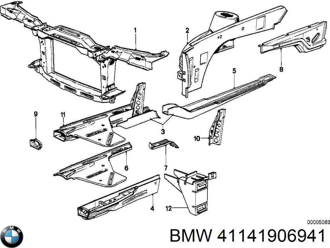  41141906941 BMW